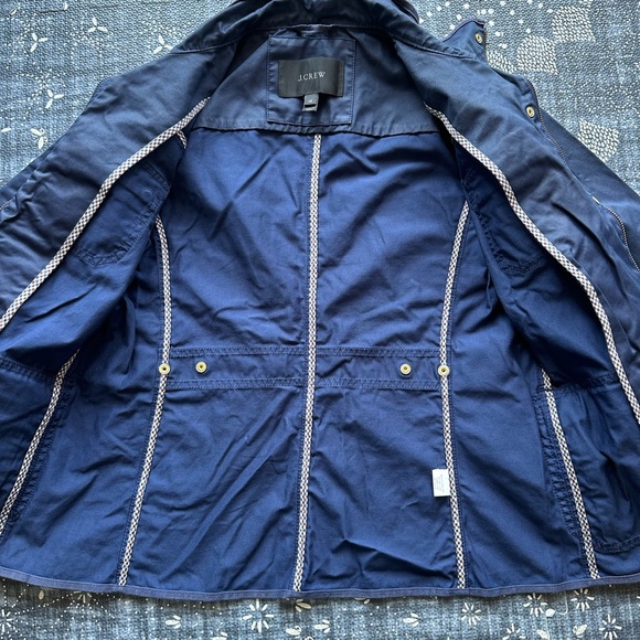 J. Crew Navy downtown Field Jacket XS - Picture 6 of 6